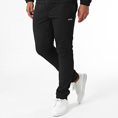 Jack And Jones - Basis trainingspak met rits Zwart