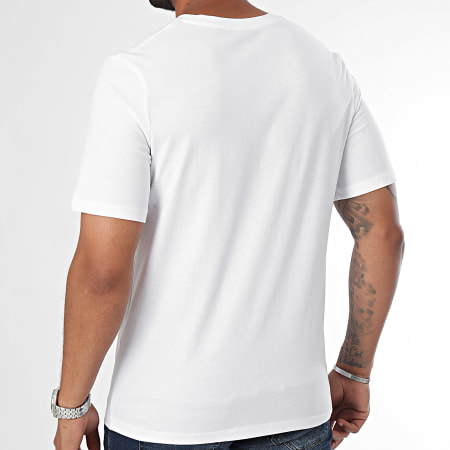 Jack And Jones - Confezione da 3 magliette con logo Corp Bianco Blu Navy Nero