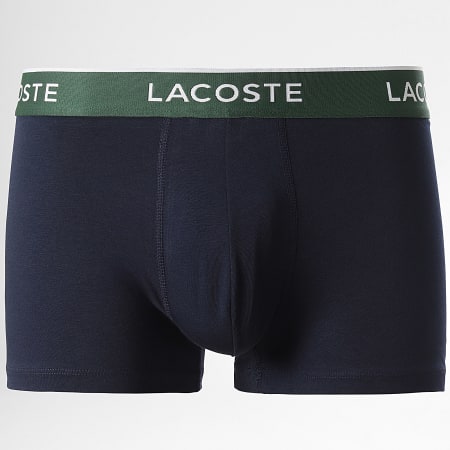 Lacoste - Set di 3 boxer classici in blu scuro