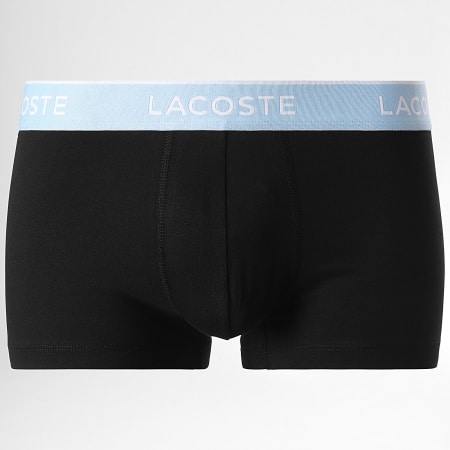 Lacoste - Set di 3 boxer classici neri