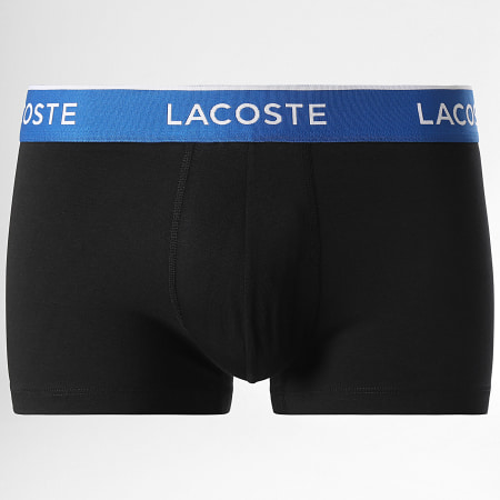 Lacoste - Lot De 3 Boxers Classic Noir