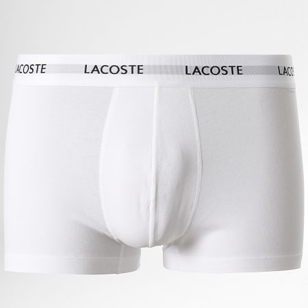 Lacoste - Lot De 3 Boxers Classic Noir Blanc Gris Chiné