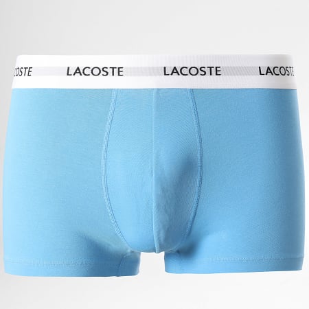 Lacoste - Set van 3 Klassieke Marineblauwe Lichtblauwe Koningsblauwe Boxers