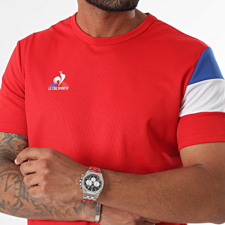 Le Coq Sportif - Tee Shirt N5 Maillot Match Premium 2421562 Rood