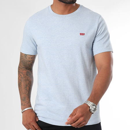 Levi's - Tee Shirt 56605 Bleu Clair Chiné