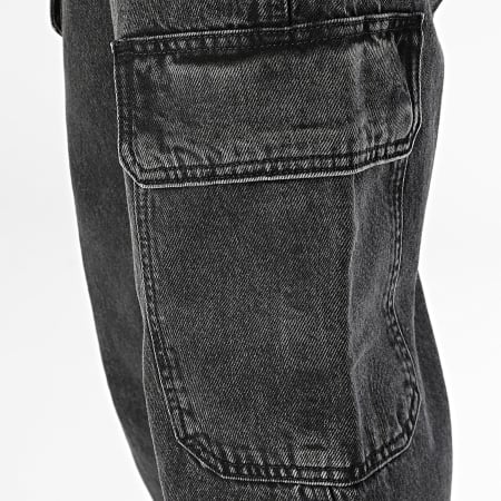 Levi's - 568™ Pantalones cargo vaqueros negros de ajuste holgado