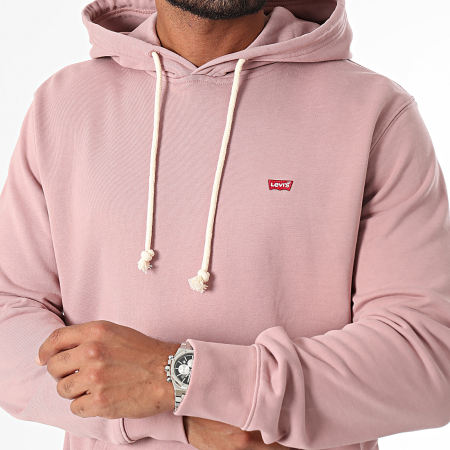 Levi's - Felpa con cappuccio 34581 Rosa