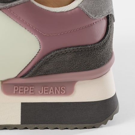 Pepe Jeans - Rusper Mania Zapatillas Mujer PLS60025 Gris Acero