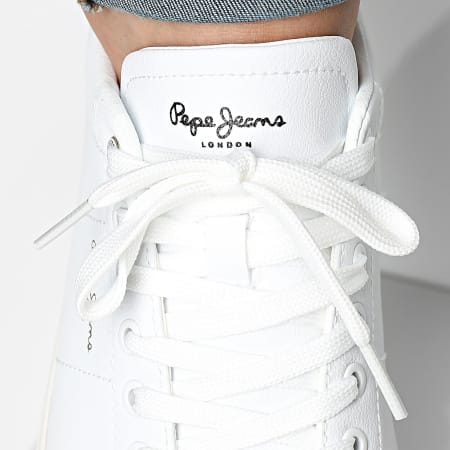 Pepe Jeans - Zapatillas Kenton Rise PMS31059 Blanco