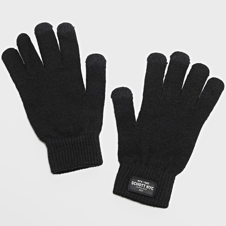 Schott NYC - GL408 Guantes Negro