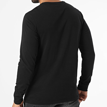 Tommy Jeans - Lot De 2 Tee Shirts Manches Longues 0731 Blanc Noir