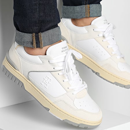 Tommy Hilfiger - Straat 5215 Witte trainers