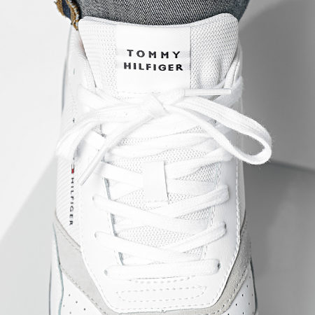 Tommy Hilfiger - Baskets Runner Evo Seasonal Mix 5305 White