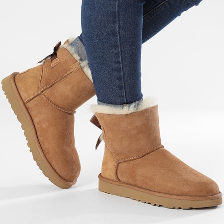 UGG - Mini Bailey Bow II Vrouwenlaarzen 1016501 Kastanje