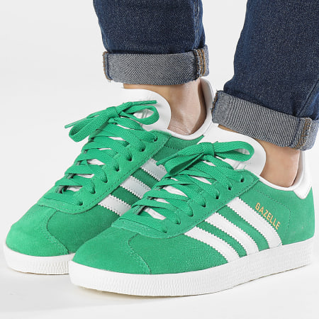 Adidas Originals - Sneakers Gazelle Donna IG2092 Verde Footwear White Core White