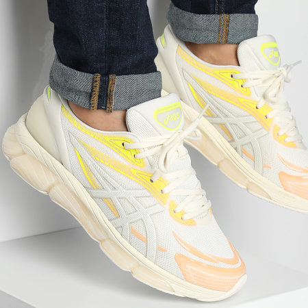 Asics - Cestini Gel Quantum 360 VIII Paris 1203A569 Crema Giallo Sicurezza