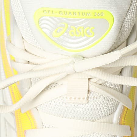 Asics - Cestini Gel Quantum 360 VIII Paris 1203A569 Crema Giallo Sicurezza