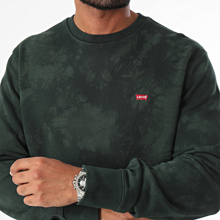 Levi's - Felpa girocollo 35909 Verde scuro