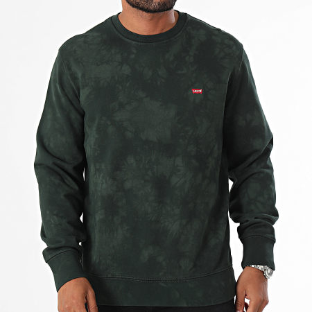 Levi's - Sudadera cuello redondo 35909 Verde oscuro