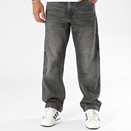 Levi's - 568™ Zwarte losvallende jeans