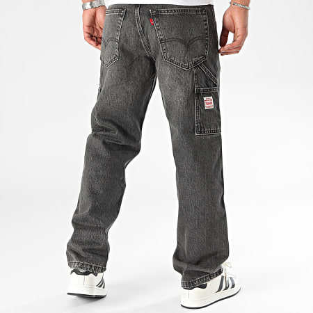 Levi's - 568™ Zwarte losvallende jeans