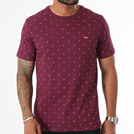 Levi's - Camiseta 56605 Burdeos