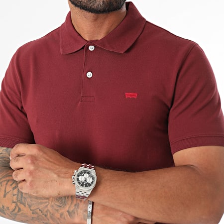 Levi's - Polo Slim a maniche corte A4842 Bordeaux