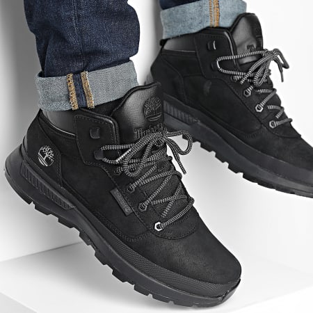 Timberland - Stivali Field Trekker A1ZPU Nero Nubuck