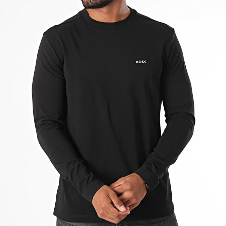 BOSS - Tee Shirt Manches Longues 50506365 Noir