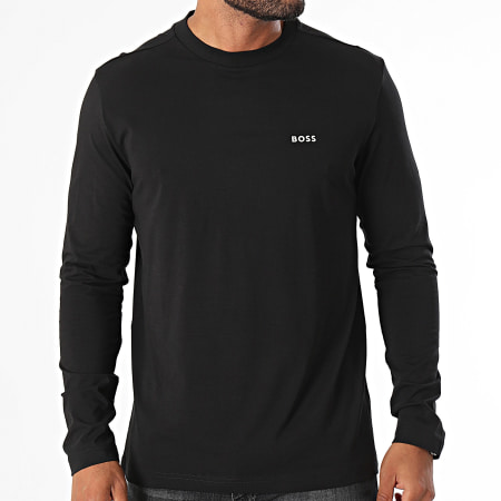 BOSS - Tee Shirt Manches Longues 50506365 Noir