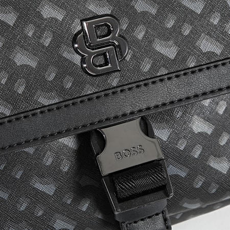 BOSS - Icoon Tas 50523474 Zwart Grijs