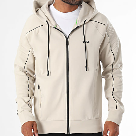 BOSS - Sweat Zippé Capuche Saggy 1 50518197 Beige