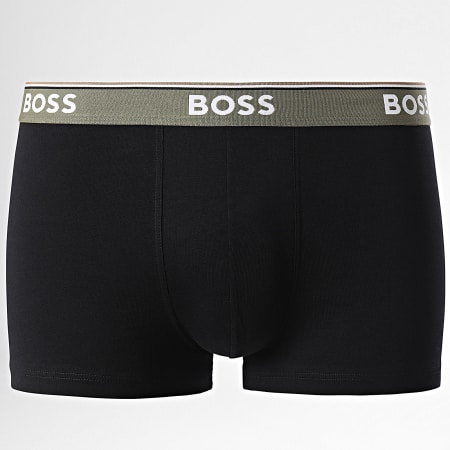 BOSS - Set di 3 boxer 3P Power Nero