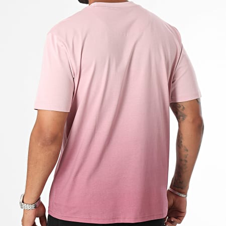 BOSS - Tee Shirt Gradient 50519187 Rose Dégradé