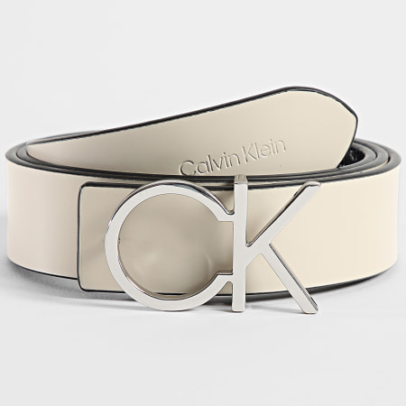 Calvin Klein - Omkeerbare damesriem 3.0 Zwart Beige