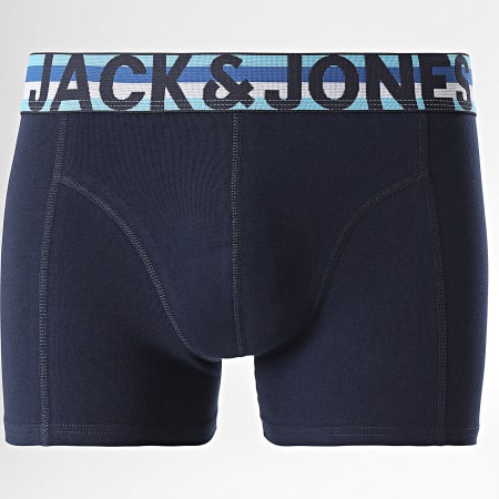 Jack And Jones - Lot De 3 Boxers Henrik Noir Bleu Marine