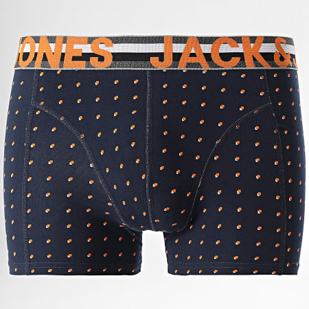 Jack And Jones - Set di 3 boxer Henrik neri e blu