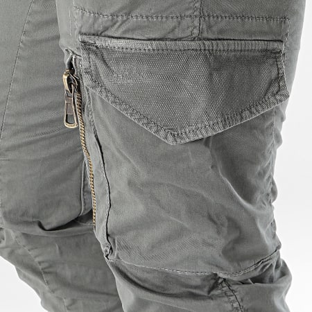 Le Temps Des Cerises - Alban Pantalones Cargo Gris Carbón