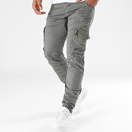 Le Temps Des Cerises - Alban Pantalones Cargo Gris Carbón