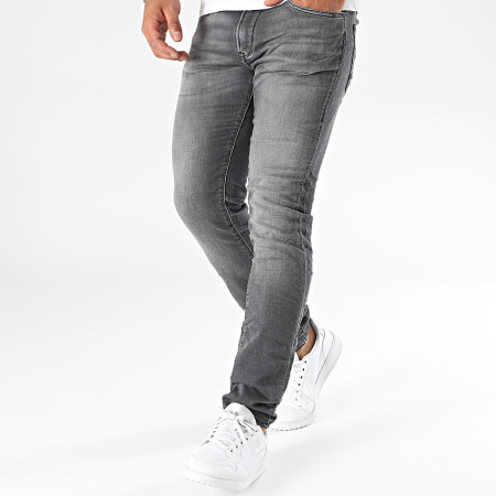 Le Temps Des Cerises - Jeans slim 711 grigio antracite