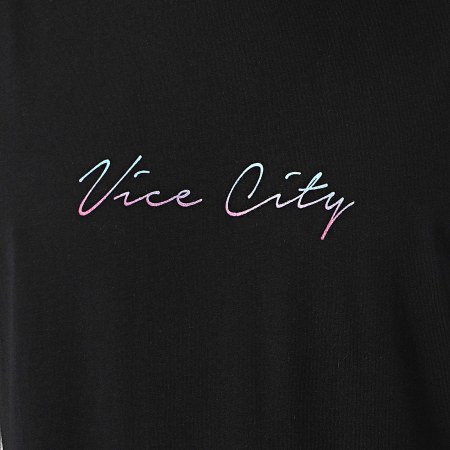 Luxury Lovers - Camiseta negra sin mangas Vice City Los Angeles