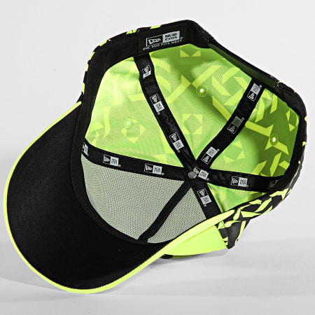 New Era - VR46 Gorra Geo Print 9 Forty Amarillo Fluo