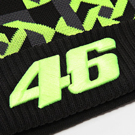 New Era - VR46 Geo Cuff 60565926 Negro Gris Amarillo Fluo