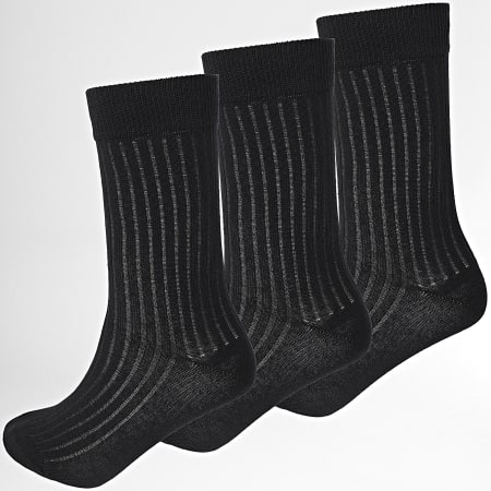 Only And Sons - Juego De 3 Pares De Calcetines Hugo Solid Negro