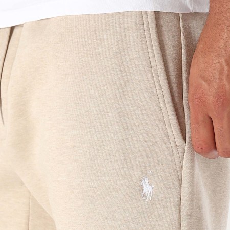 Polo Ralph Lauren - Originele Player Joggingbroek Beige Chiné