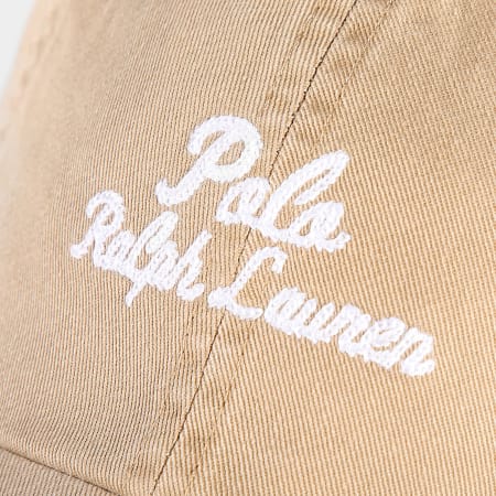 Polo Ralph Lauren - Cappello beige con ricamo del logo