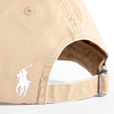 Polo Ralph Lauren - Cappello beige con ricamo del logo