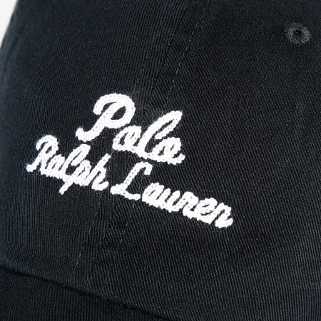 Polo Ralph Lauren - Geborduurd logo Cap Zwart