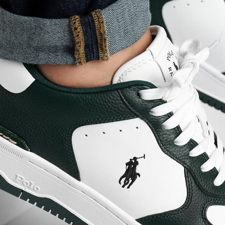 Polo Ralph Lauren - Zapatillas Masters Court Verde Blanco