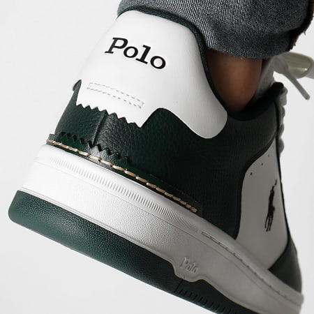 Polo Ralph Lauren - Masters Court Groen Wit Sneakers